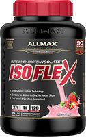 ALLMAX Nutrition - ISOFLEX - 100% Ultra-Pure Whey Protein Isolate - Strawberry - 5 Pound