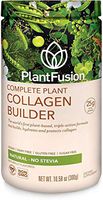 PlantFusion Collagen Builder Plant Based Peptides Protein Powder | Vegan Collagen Supplement |Collagen Building, Skin Hydration, Joint Support, Healthy Hair, Gluten-Free, Non-GMO, Unflavored 10.58 Oz