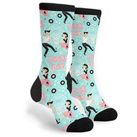 KSSChr Men Women Classic Crew Socks Happy Dancing Girls Classics Personalized Socks Sport Athletic Stockings