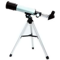 NUZAMAS Astronomical Telescope for Educational Science Refractor with Super Lightweight Tripod for Astronomy Beginners, Night Stars Watch,Focal Length 360mm, Aperture 50mm