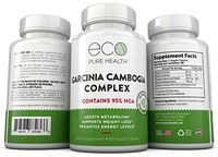 Garcinia Cambogia Extract with 95% HCA to Assist Metabolism, Support Weight Loss & Boost Energy Levels by Eco Pure Health