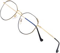 ATTCL Unisex Blue Light Blocking Glasses Anti Blue Ray Computer Game Glasses 1906-Gold