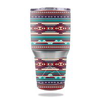 MightySkins Skin Compatible with Ozark Trail 30 oz Tumbler - Southwest Stripes | Protective, Durable, and Unique Vinyl Decal wrap Cover | Easy to Apply, Remove, and Change Styles | Made in The USA