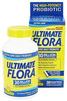 Ultimate Flora Extra Care Probiotic Supplement Vegetable Capsules , 30 CT (Pack of 2)