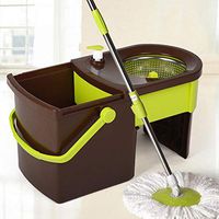 MNC Mop Drag Handle Double Drive Drawer Bucket, Diameter 22 Mm Long 121 cm, Green, 95 39.5 62 cm