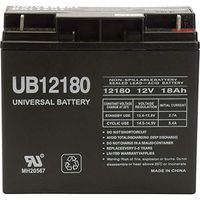 UPG Sealed Lead-Acid Battery - AGM-Type, 12V, 18 Amps, Model Number D5745