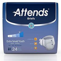 Attends Extra Absorbent Small Breathable Briefs (Pack of 96)