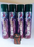 4 Cans of Ignitus 7x Ultra Refined Butane Fuel PLUS a torch waterproof lighter
