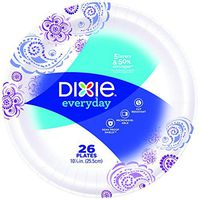 Dixie Paper Plates 0-1/4" 4 Count