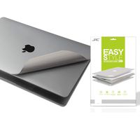 VFENG Premium 5-in-1 3M Protective Skin Decals for MacBook Air 13-inch 13.3" A1466 & A1369 (Old or 2017 Released, Not for MacBook Air A1932 October 2018) with High Clear Screen Protector-Gray