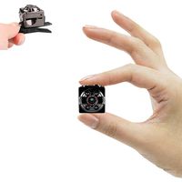 Cainda Mini Camera Full HD 1080P, Micro Secret Video Recorder with Night Vision and Motion Detection, Small Security Camera for Home and Office Surveillance