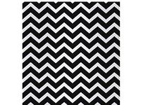 Christmas Print Cello Bags - Chevron Black 6x3-1/4x13-1/2" Cello Bags 1.2 mil (2 Packs; 100 Bags Per Pack) - WRAPS-C7BCHB