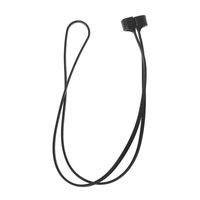 Forgun New Earphone Strap Anti Lost Protective Silicone Magnetic Rope for Apple Airpods (Black)