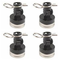 Shaluoman RC N10078 Alloy Magnetic Stealth Invisible Body Post Mount for RC 1:10 Model Car Black