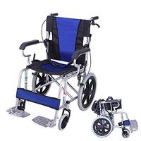 Wheelchair Medical Equipment Portable Transport Folding Portable Travel Chair Toilet Aluminum Alloy Disabled Elderly Travel Cart Walker Assist Devices