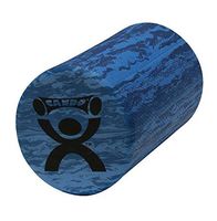 CanDo EVA Foam Rollers, Round, 6" x 12", Foam Roller Tool for Post-Workout Recovery & Pre-Workout Warm-Up, Roll Out Muscle Soreness, Stylish Blue Roller for the Gym, Foam Cylinder