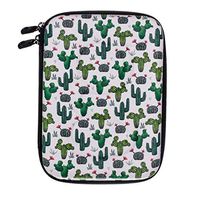 Glucology™ Diabetic Travel Case - Organizer for Blood Sugar Test Strips, Medication, Glucose Meter, Pills, Tablets, Pens, Insulin Syringes, Needles, Lancets (Cactus, Expandable)