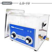 limplus Mechanical Ultrasonic Cleaner 10L LS-10 for Pistols Guns Bullets Cleaning