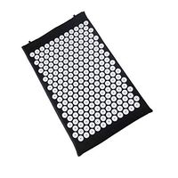 Acupressure mat Yoga Massage Fitness mat Finger Pressure pad at Home Back Pain Relief Pain Lying on The mat Multi-Color Optional (Color : A)