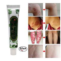 Chinese Herbal Extract Ointment Sterilization Bacteriostatic Anti-Inflammatory Anti-Itching Skin Care Cream By Shouhengda (5 Pcs Pack)