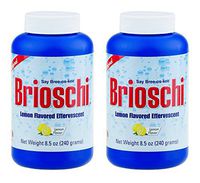 Brioschi Effervescent 8.5oz (2 Bottles) The Original Lemon Flavored Italian Effervescent - 2 Bottles