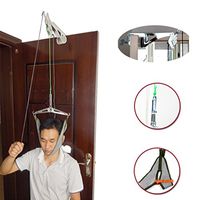 WAOBE Door Suspension Neck Traction Belt Set Unit for Neck Shoulder Brace Head Pain Relief Home Corrective Neck Stretching Chair Hanging Neck