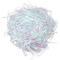 SUPVOX 100g Crinkle Cut Paper Shredded Paper Shred Filler Transparent Glitter for Packing Gift Baskets Boxes Filling