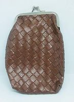 Eclipse Light Brown Weave Design Vinyl 100s Cigarette Pack Case