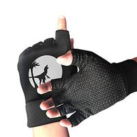 Men Women Raptor Moon Copper Arthritis Gloves for Computer Typing and Daily Work