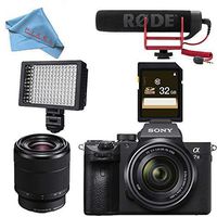 Sony Alpha a7 III Mirrorless Digital Camera ILCE7M3K/B + Sony 28-70 Fe Lens Video Bundle