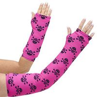 CastCoverz! Designer Arm Cast Cover - Pinked Pirates - Large Short: 13" Length X 13" Circumference - Removable and Washable - Made in USA
