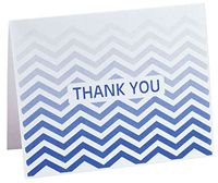 Chevron Thank You Note Cards Set of 25