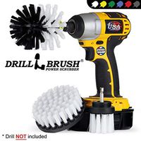 Drill Brush - Drill Brush Attachment – Cleaning Brush for Drill – Drill Brush Set – Brush Scrubber – Power Scrubber Drill Brush – Glass Cleaner – Carpet Cleaner – Drill Brush Rims – Drill Brush Wheels