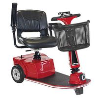 Amigo RT Express Red Mobility Scooter With Power Seat Lift, Onboard Charger, Batteries and Light Package
