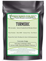 Turmeric - 95% Curcumin - Natural Rhizome Extract Powder (Curcuma Longa), 25 kg