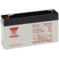 Yuasa NP1.2-6-Yuasa NP1.2-6 SLA Battery 6Volt 1.2AH