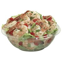 Sabert 12024T300 Carryout Bowl Classic 24 oz/1 1/2 lb Clear Plastic - 7 1/4" Dia x 2 1/2" D, 300 per case