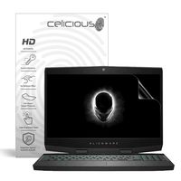 Celicious Vivid Invisible Glossy HD Screen Protector Film Compatible with Dell Alienware M15 (2018) [Pack of 2]