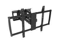 Black Full-Motion Tilt/Swivel Wall Mount Bracket for Sharp LC-70TQ15U 70" inch LED HDTV TV/Television - Articulating/Tilting/Swiveling
