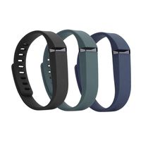 Tkasing Replacement Bands with Metal Clasps for Fitbit Flex/Wireless Activity Bracelet Sport Wristband Small/Large (No Tracker, Replacement Bands Only) (Fitbit Flex-3A, S)