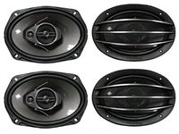4) New PIONEER TS-A6964R 6x9" 3-Way 800W Car Speakers
