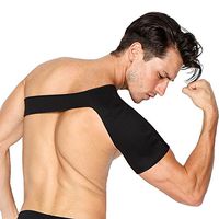 EDTara Compression Shoulder Brace Support Strap Breathable Adjustable Shoulder Support Strap Wrap Belt for Sports Activities