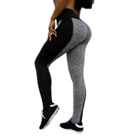 Clerance!DDKK Women's Yoga Pants High Waist Tummy Control Power Flex Sports Leggings Activewear Tights- Stitching High-Waist-Nine-Minute