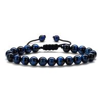 Best Gifts for Men Lava Bracelet - Natural Black Lava Rock Stone Mens Anxiety Bracelets, Adjustable Aromatherapy Essential Oil Diffuser Healing Bracelet Gifts for Men Office Gifts for Coworkers