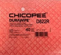 Durawipe Heavy-Duty Industrial Wipers 40 Wipes/Fold Pack 11.6" x 13" D822R