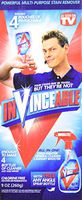 Invinceable All-In-One Stain Fighter, General Cleaner, Laundry Booster, 9 Ounce