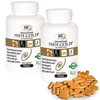 NWC Naturals, MSM Gold Systemic Enzyme Supplement - 100 Cap - 2 Pack