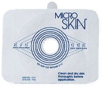 Cymed Inc Two-piece Plain Microskin Barrier 4" x 5", Large, Upto 2-1/2" Stoma, Cut-to-fit (Box of 5 Each)