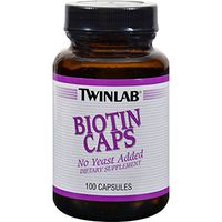 Twinlab Biotin 600 Mcg Capsules, 100 Count
