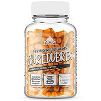 SHREDDEREX - Thermogenic Fat Burner - Energy and Mood Enhancers for Men and Women - Weight Loss Diet Pills with Energy - Green Tea Extract and Bioperine - Keto Friendly, 60 Servings